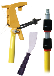 Gotcha Sprayer Pro, Scraper and 12ft Extension Pole